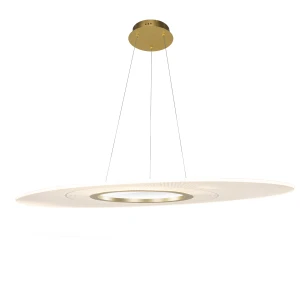 Lampa wisząca Eclipse złoty, transparentny 150 cm - Altavola