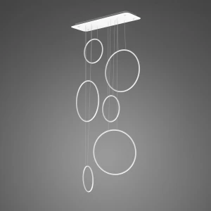 Lampa wisząca Led shape biały 90cm - Altavola