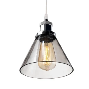 Lampa wisząca New York Loft chrom, dymny 18 cm - Altavola