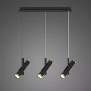 Lampa wisząca Lunette No.4 3W czarna Altavola Design