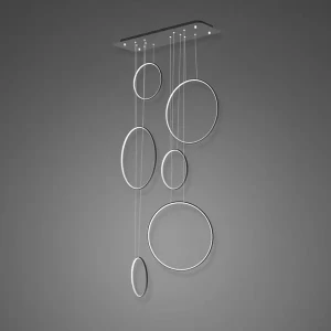 Lampa wisząca Led shape czarny 90cm - Altavola