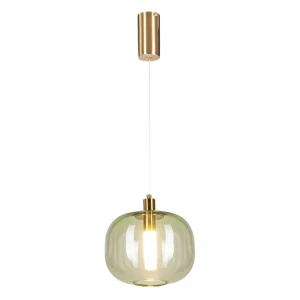 Lampa wisząca Polar złoty, oliwkowy 19 cm - Altavola