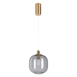 Lampa wisząca Polar szary, Złoty, przydymiony 19 cm - Altavola