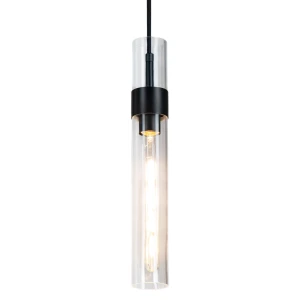 Lampa wisząca Pure czarny, transparentny 4,5 cm - Altavola