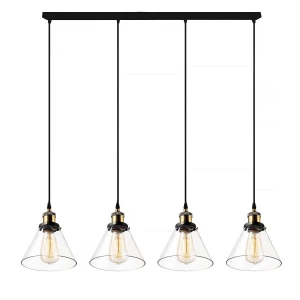 Żyrandol New York Loft mosiądz 113 cm - Altavola