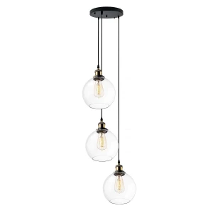 Żyrandol New York Loft transparentny 20 cm - Altavola