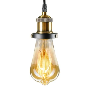 Lampa wisząca Industrial Chic mosiądz 5 cm - Altavola
