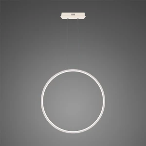 Lampa wisząca Ledowe Okręgi No.1 biały 80cm - Altavola