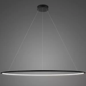 Lampa wisząca Ledowe Okręgi No.1 czarny 230cm - Altavola