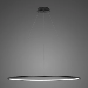 Lampa wisząca Ledowe Okręgi No.1 czarny 120cm - Altavola