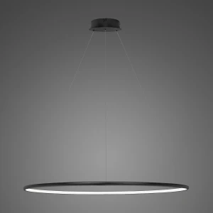 Lampa wisząca Ledowe Okręgi No.1 czarny 100cm - Altavola