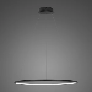 Lampa wisząca Ledowe Okręgi No.1 czarny 60cm - Altavola