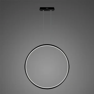 Lampa wisząca Ledowe Okręgi No.1 czarny 100cm - Altavola