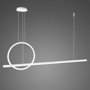 Lampa wisząca Linea No.2 biały 40cm - Altavola