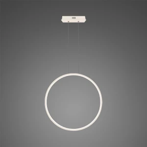 Lampa wisząca Ledowe Okręgi No.1 biały 60cm - Altavola