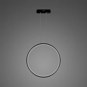 Lampa wisząca Ledowe Okręgi No.1 czarny 60cm - Altavola