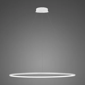 Lampa wisząca Ledowe Okręgi No.1 biały 100cm - Altavola