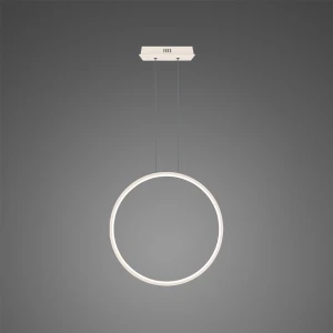 Lampa wisząca Ledowe Okręgi No.1 biały 60cm - Altavola