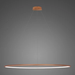 Lampa wisząca Ledowe Okręgi No.1 miedziany 150cm - Altavola
