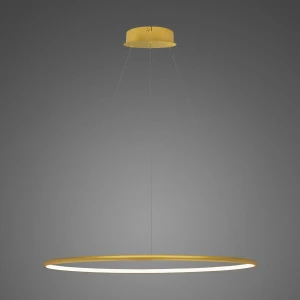 Lampa wisząca Ledowe Okręgi No.1 złoty 80cm - Altavola