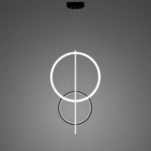 Lampa wisząca Linea No.5 czarny 60/40cm - Altavola