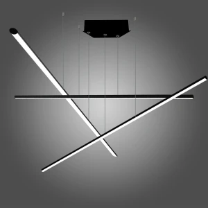 Lampa wisząca Linea No.3 czarny 100cm - Altavola