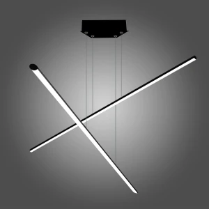 Lampa wisząca Linea No.2 czarny 100cm - Altavola