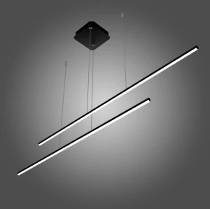 Lampa wisząca Linea No.2 czarny 100cm - Altavola
