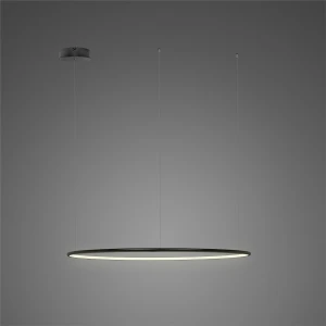 Lampa wisząca Ledowe Okręgi No.1 czarny 180cm - Altavola