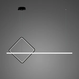 Lampa wisząca Linea czarny 40cm - Altavola