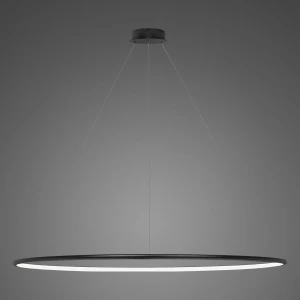 Lampa wisząca Ledowe Okręgi No.1 czarny 180cm - Altavola