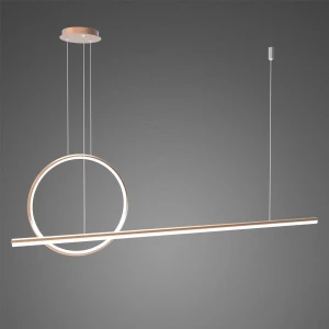 Lampa wisząca Linea No.2 miedziany 40cm - Altavola