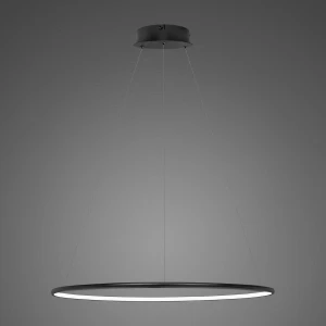 Lampa wisząca Ledowe Okręgi No.1 60 cm 4000K 32W czarna Altavola Design