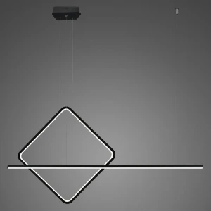 Lampa wisząca Linea czarny 60cm - Altavola