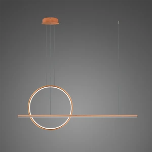 Lampa wisząca Linea miedziany 40cm - Altavola