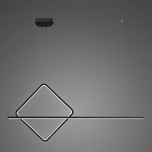 Lampa wisząca Linea czarny 40cm - Altavola