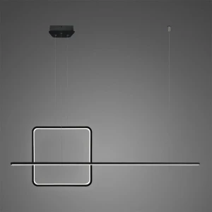 Lampa wisząca Linea czarny 40cm - Altavola