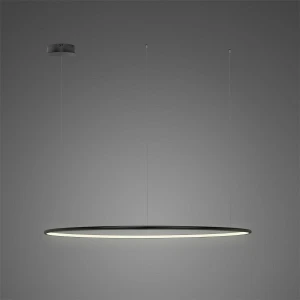 Lampa wisząca Ledowe Okręgi No.1 czarny 100cm - Altavola