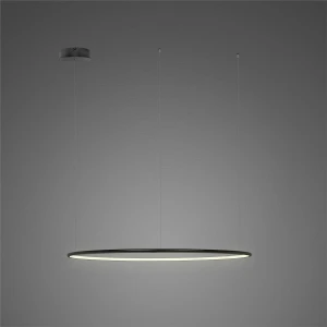 Lampa wisząca Ledowe Okręgi No.1 czarny 60cm - Altavola