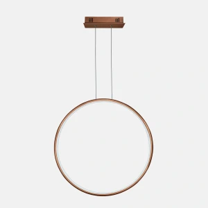 Lampa wisząca Ledowe Okręgi No.1 miedziany 100cm - Altavola