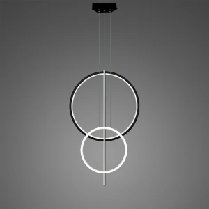 Lampa wisząca Linea No.5 czarny 60/40cm - Altavola