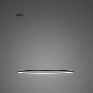 Lampa wisząca Ledowe Okręgi No.1 czarny 150cm - Altavola