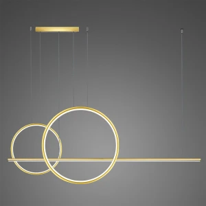 Lampa wisząca Linea No.4 złoty 60/40cm - Altavola