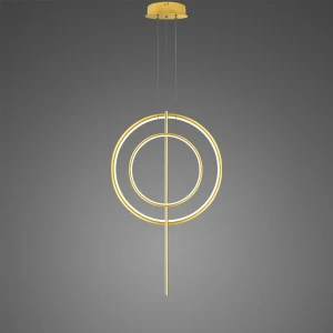 Lampa wisząca Linea No.5 złoty 60/40cm - Altavola