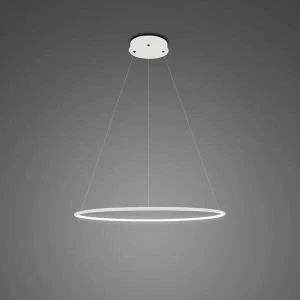 Lampa wisząca Ledowe Okręgi biały 120 cm - Altavola