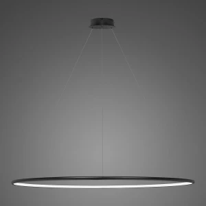 Lampa wisząca Ledowe Okręgi czarny 150cm - Altavola