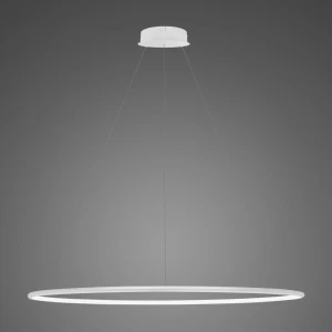 Lampa wisząca Ledowe Okręgi biały 120cm - Altavola