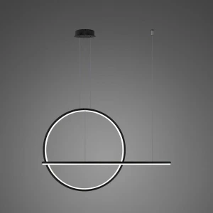 Lampa wisząca Linea No.2 czarny 80cm - Altavola