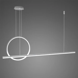 Lampa wisząca Linea No.2 srebrny 40cm - Altavola