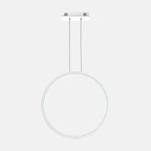 Lampa wisząca Ledowe Okręgi biały 80cm - Altavola